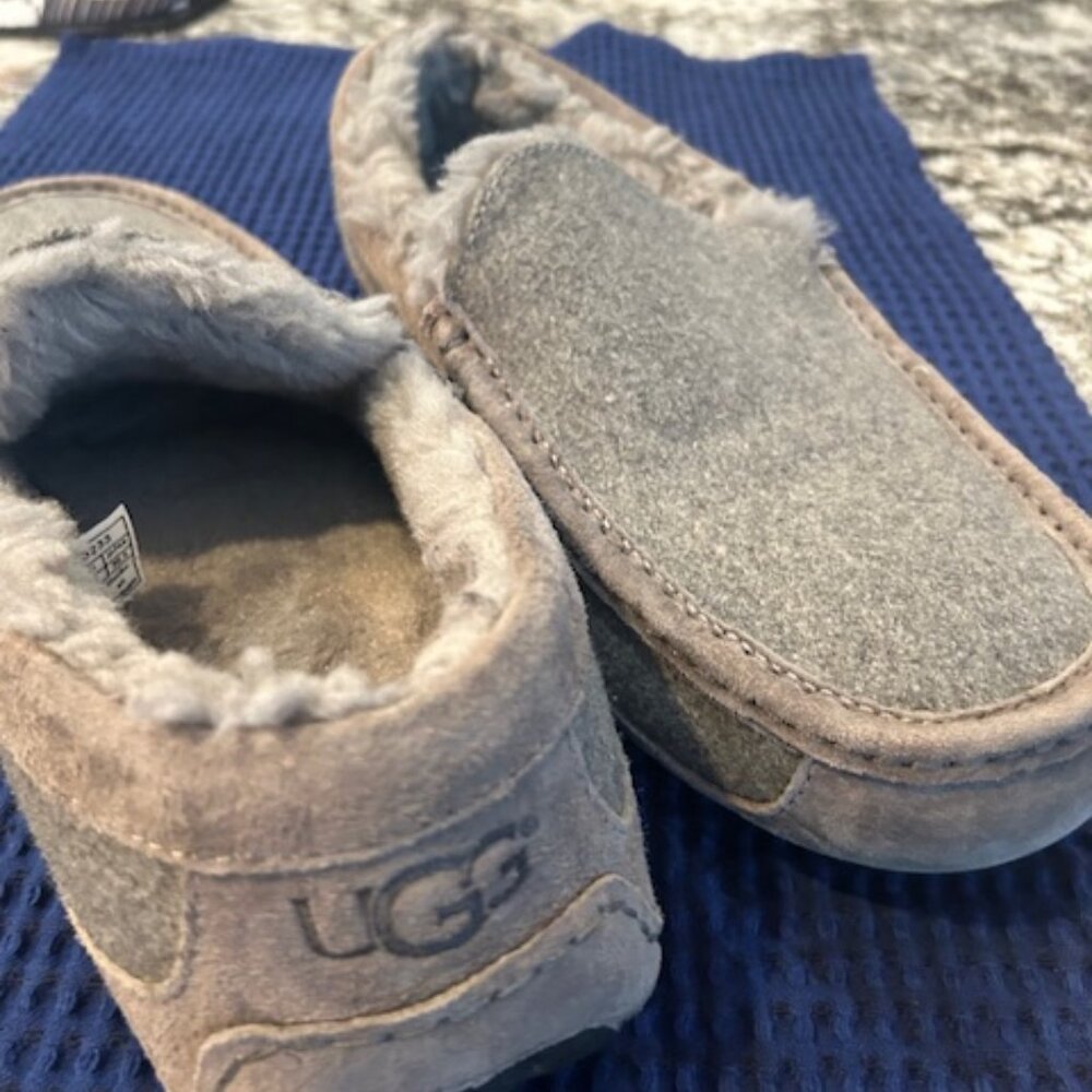 Men's Ugg Slippers gray size 13